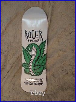 New Roger Weed & Cobras 9.25 Shaped Skateboard santa cruz blind powell peralta