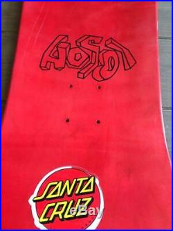 New SANTA CRUZ x Hosoi Skateboard Deck from Japan