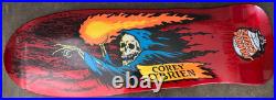 New Santa Cruz Corey O'Brien Reaper Reissue Skateboard Deck Natas