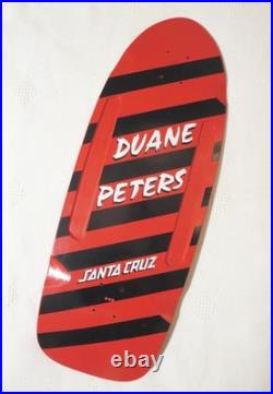 New Santa Cruz Duane Peters deck 29 5/8 x 10 3/4 reissue vintage like