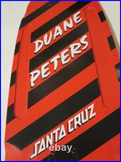 New Santa Cruz Duane Peters deck 29 5/8 x 10 3/4 reissue vintage like