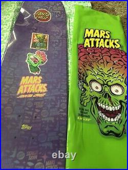 New Santa Cruz Mars Attacks Blind Bag #7 Atomic Illusion Skateboard Deck