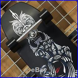 New Santa Cruz Pinhand Cruzer Black Complete Skateboard 34.83in x 9.25in