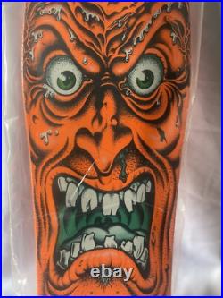 New Santa Cruz Rob Roskopp Orange Face Florian 2023 Reissue Skateboard Deck