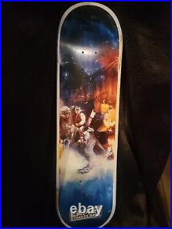 New Santa Cruz Skate Star Wars Empire Strikes Back Poster Skate Deck