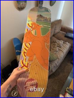 New Santa Cruz Skateboard X POKEMON Charizard Deck Limited Edition 8.0