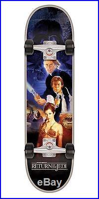 New Santa Cruz Star Wars Return of the Jedi Poster Complete Skateboard 8.25in