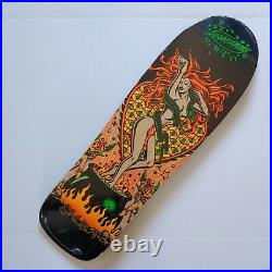 New! Santa Cruz Steve Alba Salba Witch Doctor Grand Shaped Skateboard Deck 9.75