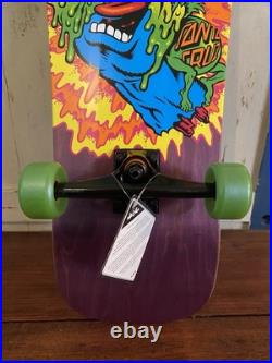 New Santa Cruz Toxic Hand Cruiser Shaped Skateboard 9.7 In x 31.7 In