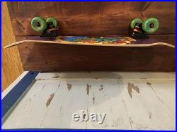New Santa Cruz Toxic Hand Cruiser Shaped Skateboard 9.7 In x 31.7 In