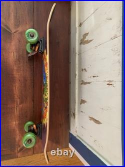 New Santa Cruz Toxic Hand Cruiser Shaped Skateboard 9.7 In x 31.7 In Krux Trucks