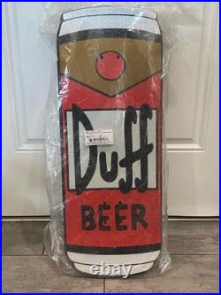 New Sealed Santa Cruz The Simpsons Homer Duff Beer Complete Skateboard Rare Bart