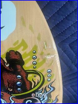 New Signed Jason Jessee Neptune 1 Shark Tail Santa Cruz Reissue Skateboard Deck
