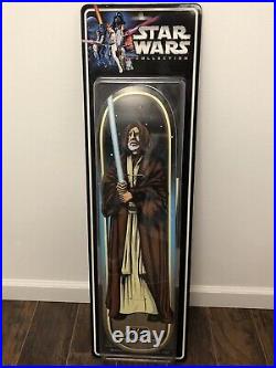 New Star Wars Santa Cruz Collectible Skateboard Deck Obi-Wan Kenobi Rare