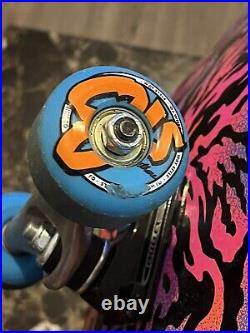 New (Used Twice) Rare Santa Cruz Screaming Hand Complete Skateboard bullet