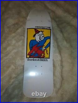 New in Shrink G&S Neil Blender Rocking Dog Reissue Skateboard Deck White Dip