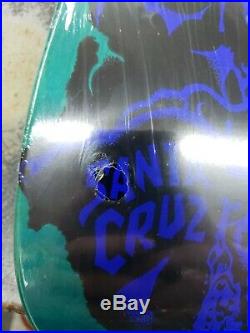 New in shrink Santa Cruz Jeff Kendall Atom Man Reissue Skateboard Deck