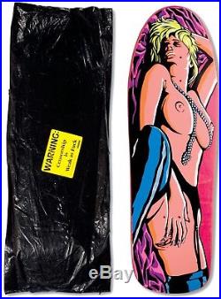 Nos 1992 World Industries Randy Colvin Censorship Skateboard Deck. Santa Cruz