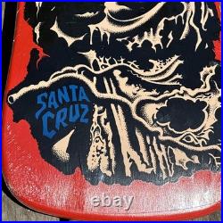 Nos 30 Years Screened Rare SANTA CRUZ JEFF KENDALL ATOMIC MAN SKATEBOARD DECK