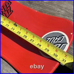 Nos 30 Years Screened Rare SANTA CRUZ JEFF KENDALL ATOMIC MAN SKATEBOARD DECK
