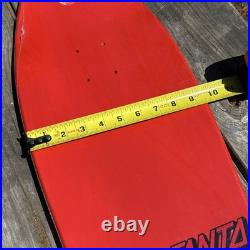 Nos 30 Years Screened Rare SANTA CRUZ JEFF KENDALL ATOMIC MAN SKATEBOARD DECK