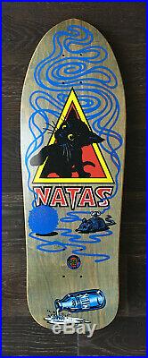 Nos Natas Kitten Vintage Skateboard Deck Santa Cruz Sma Mint