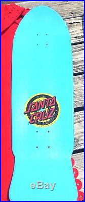 Nos Rare Santa Cruz Rob Roskopp Skateboard Deck Old School Reissue #5