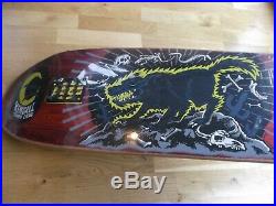 Nos Santa Cruz Jeff Kendal Wolf Skateboard Deck Cruz Missile II 2