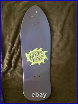 Nos vintage 80s santa cruz jason jesse sun god skateboard