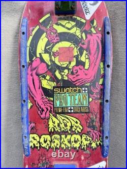 OG 1980s Santa Cruz Rob Roskopp Target 3 Complete! Rare