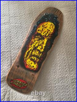 OG RARE SANTA CRUZ 90's Oops IV Street Creep skateboard deck old