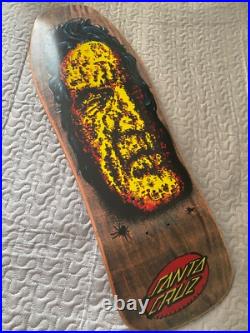 OG RARE SANTA CRUZ 90's Oops IV Street Creep skateboard deck old