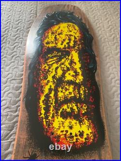 OG RARE SANTA CRUZ 90's Oops IV Street Creep skateboard deck old