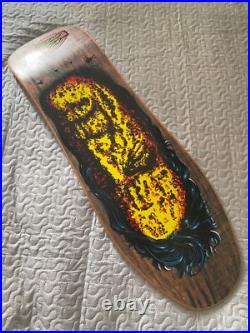 OG RARE SANTA CRUZ 90's Oops IV Street Creep skateboard deck old