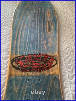 OG RARE SANTA CRUZ 90's Oops IV Street Creep skateboard deck old