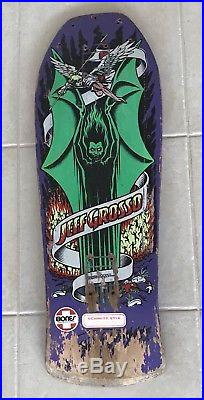OG Santa Cruz Jeff Grosso Demon Vintage Skateboard Deck