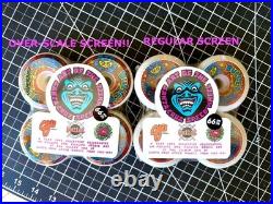 OVERSIZE ART Santa Cruz BULLET 66 Wheels Speedwheels 66mm 95a Reissue SKATEBOARD