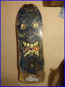 Og 1986 Rob Roskopp Santa Cruz Face Vintage Skateboard