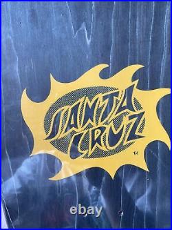 Old School Reissue Santa Cruz Jason Jessee Sungod Mini Skateboard Deck