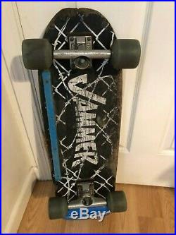 Old School Santa Cruz Jammer Skateboard withIndependent Trucks +SIMS Conicle Wls