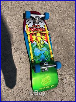 Old School Santa Cruz Jeff Kendall End of World Reissue Complete Skateboard
