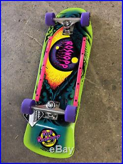 Old School Santa Cruz Roskopp Eye Re-Issue Complete Skateboard 10 x 31.25