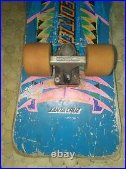 Old School Santa cruz skateboard 1980 super rare