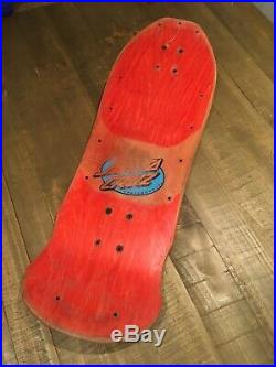 Old School Skateboard Deck Classic Rob Roskopp Santa Cruz ORIGINAL Vintage 80s