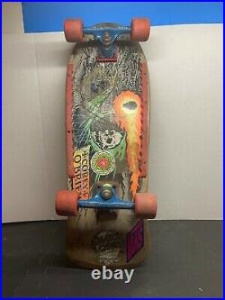 Original 1980s Santa Cruz Corey OBrien Reaper Skateboard Deck VENTURE, VISION