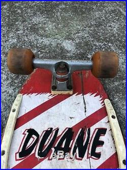 Original 1985 Santa Cruz Duane Peters Rare Skateboard