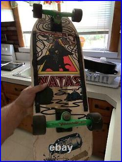 Original 1988 Skateboard Mini Natas Complete Rare Look