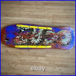 Original 1989 Jeff Kendall Snake Skateboard Deck Vintage OG Santa Cruz NOS