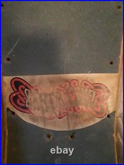 Original 80's Santa Cruz Eric Dressen Skateboard Deck