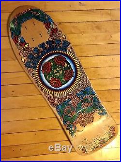 Original Santa Cruz Eric Dressen vintage Skateboard deck 1989